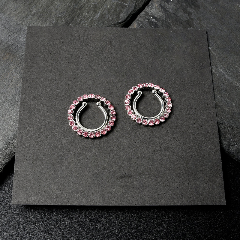 Clip-on Nipple Ring Set-Thyye