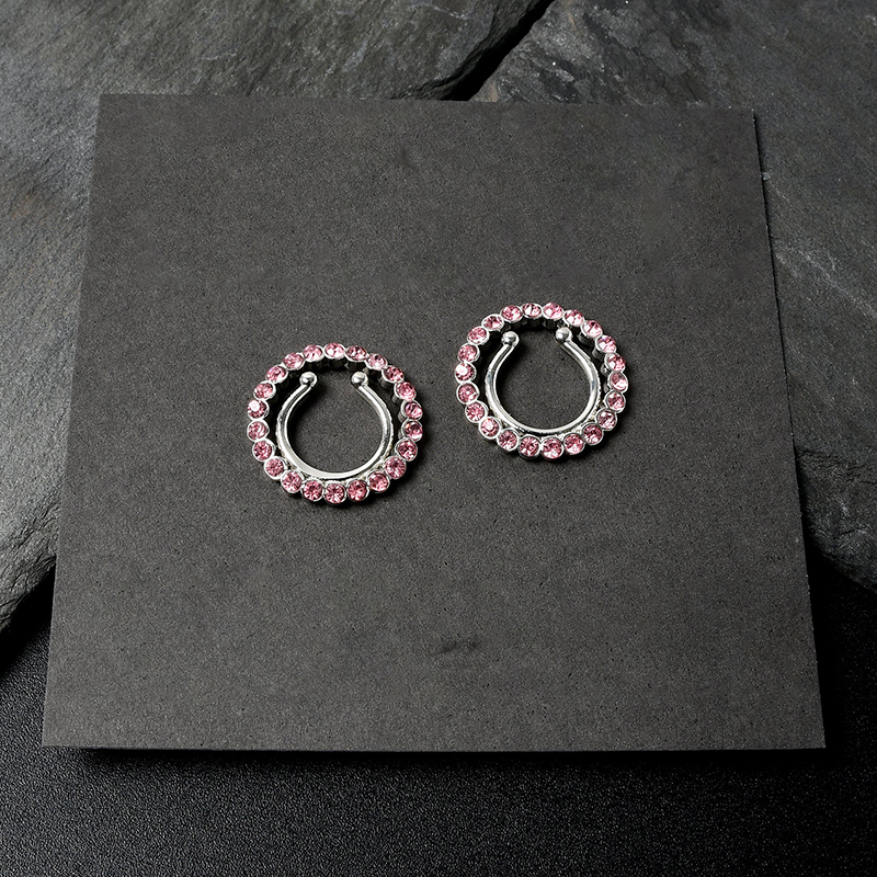 Clip-on Nipple Ring Set-Thyye