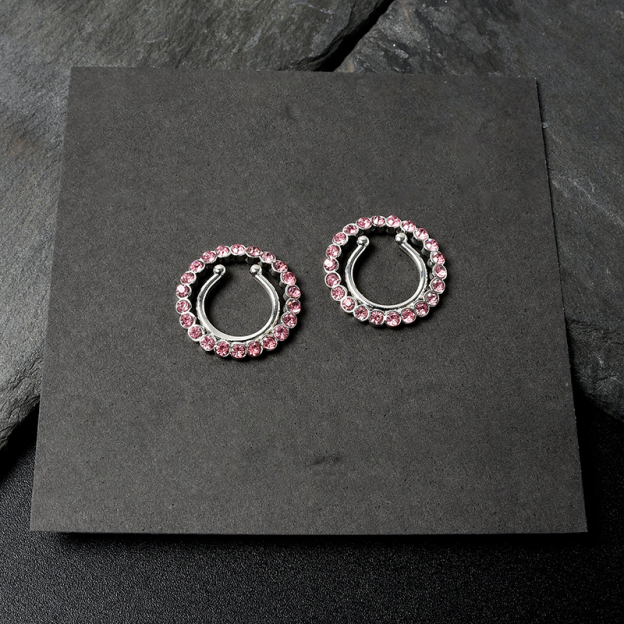 Clip-on Nipple Ring Set-Thyye