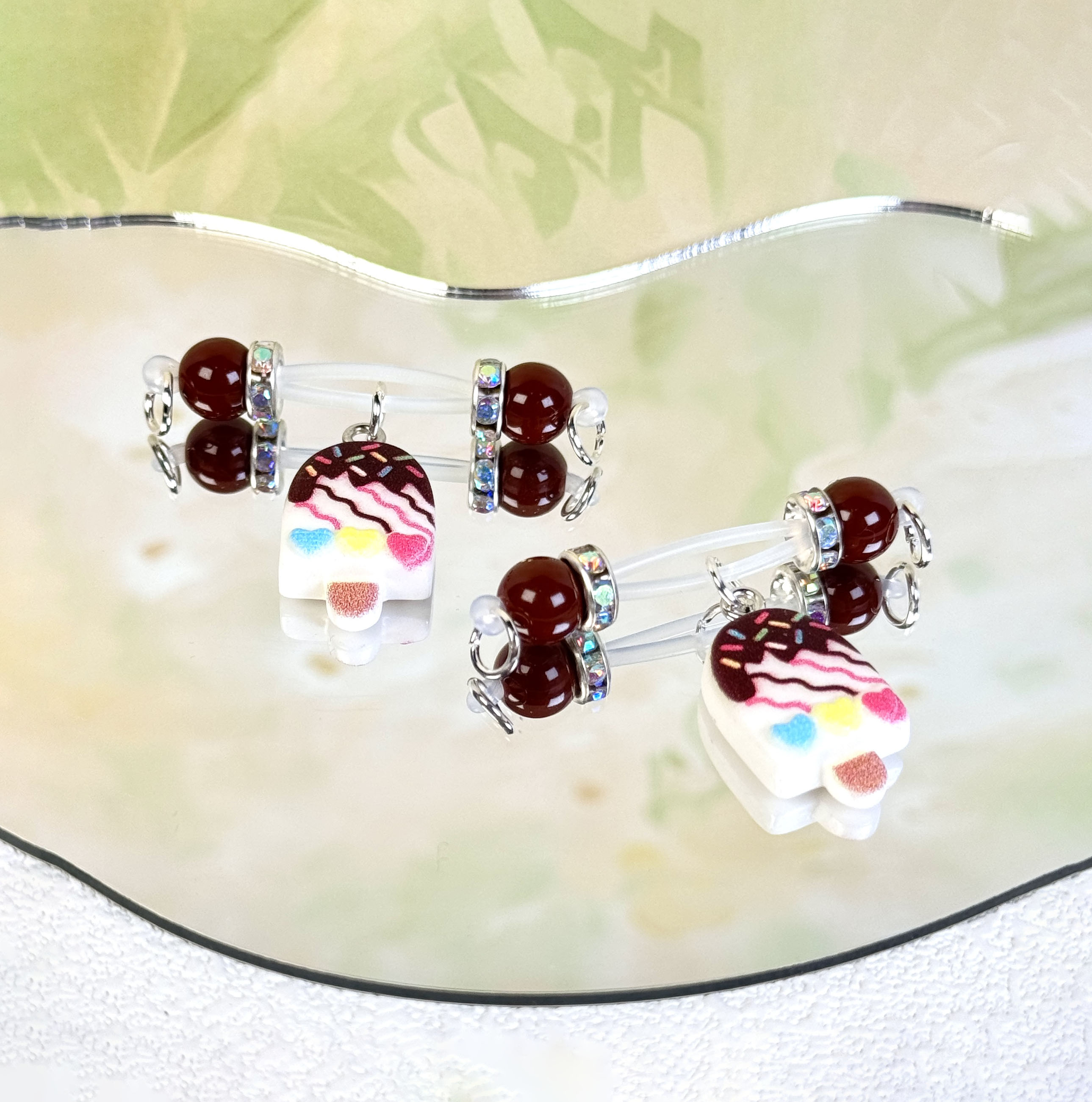 Cute Food Nipple Chain