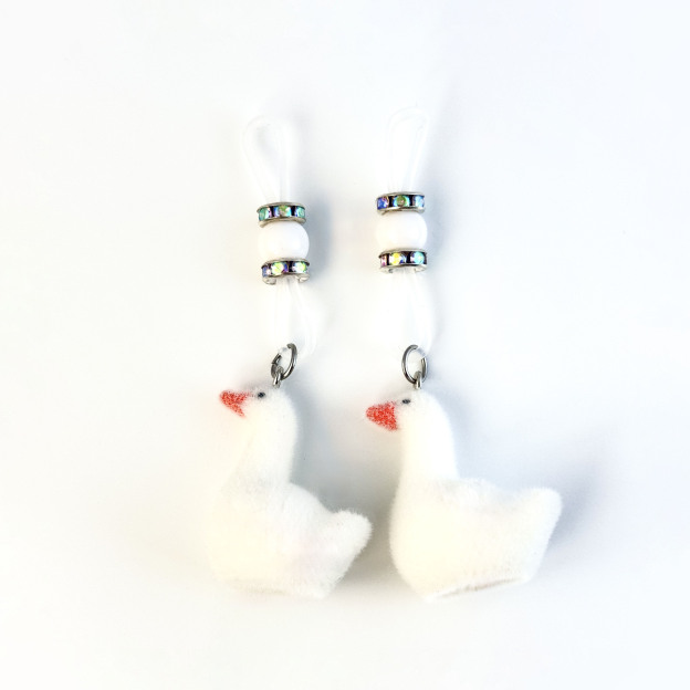 Luna Swan Pearl Clips™