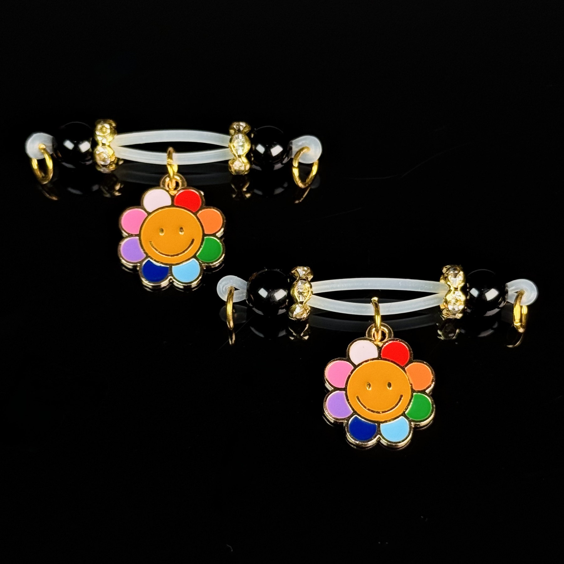 Smiley Daisy Clip 🌼
