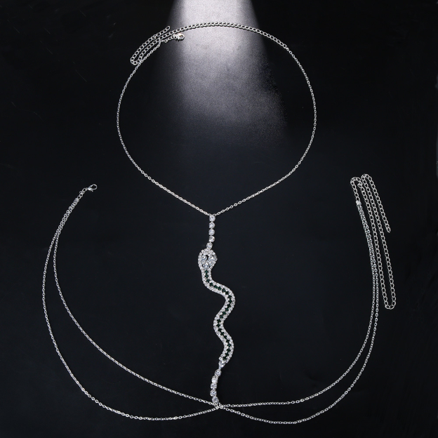 Snake-style body chain