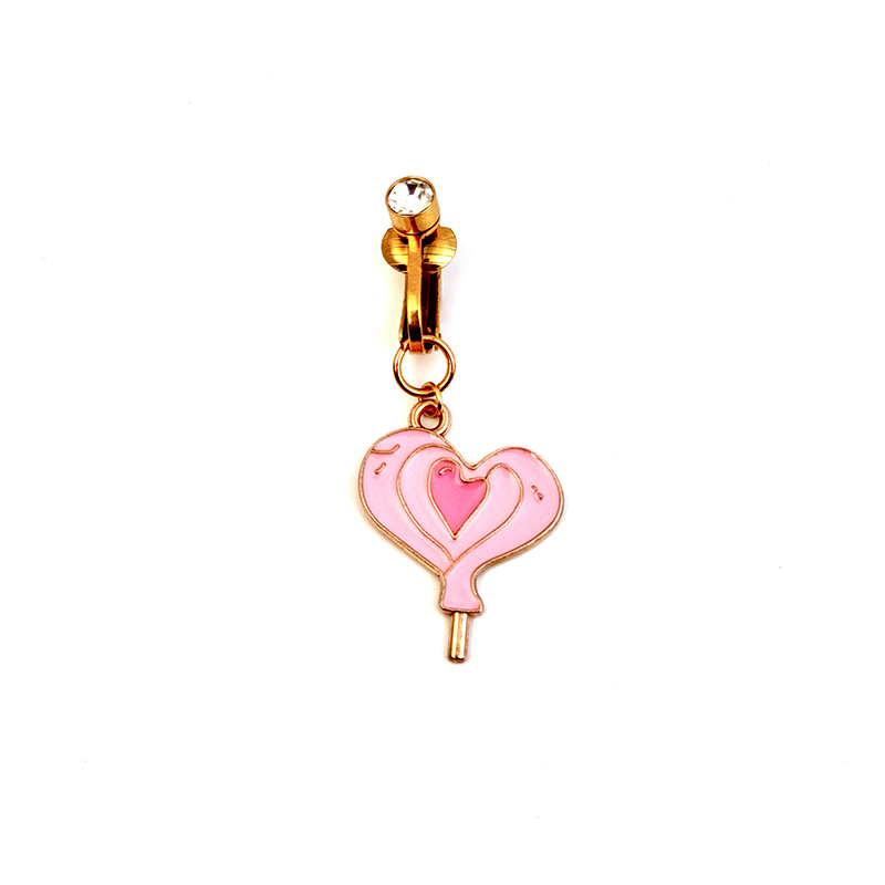 Sweetheart Lollipop Belly Clip