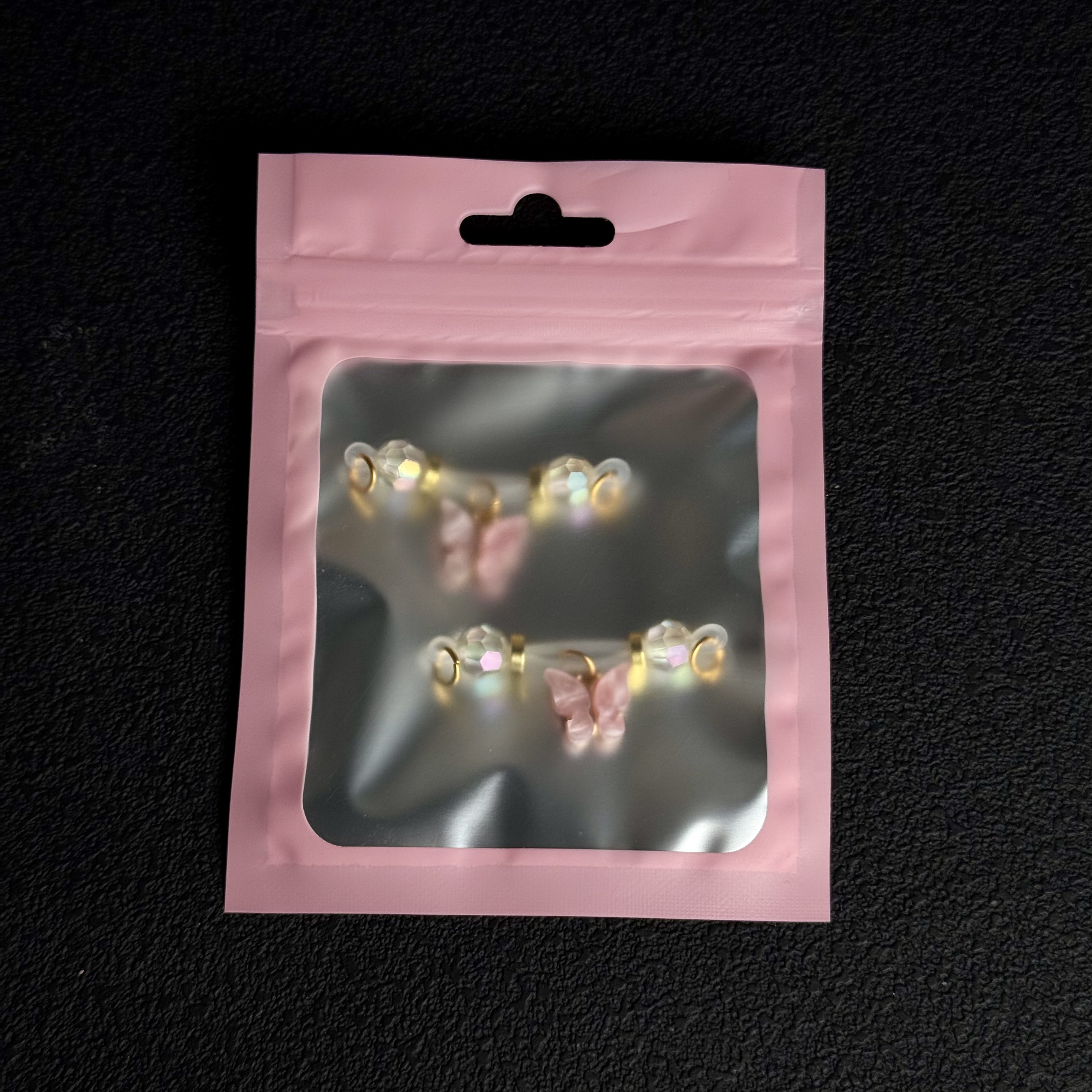 Midnight Butterfly Clip