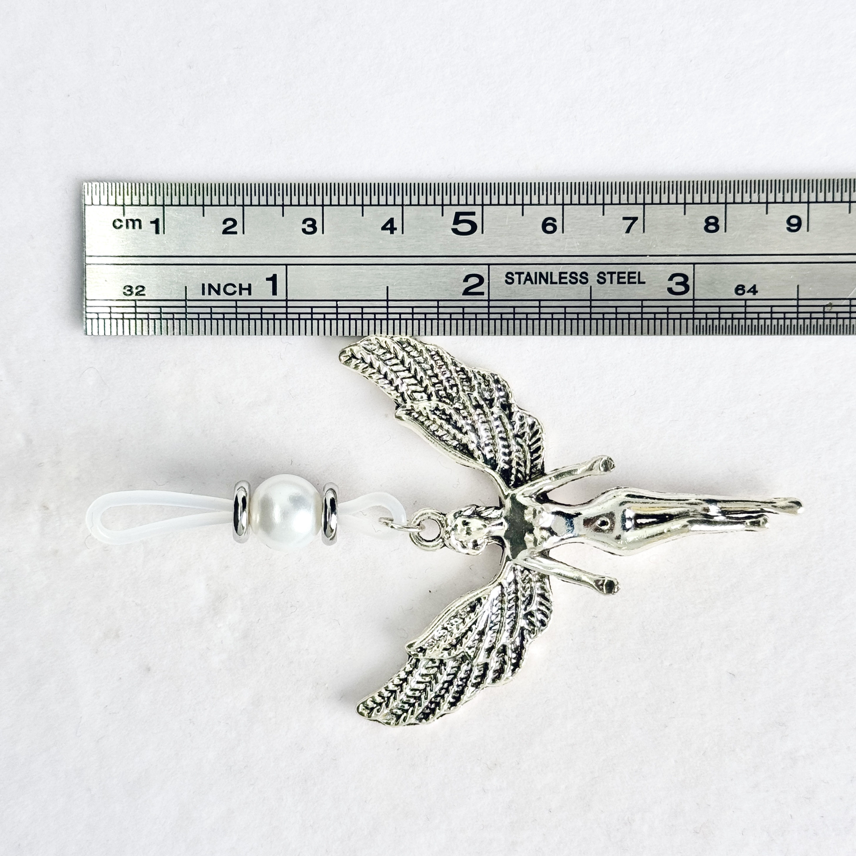 Mystic Angel Wing Halloween Nipple Ring