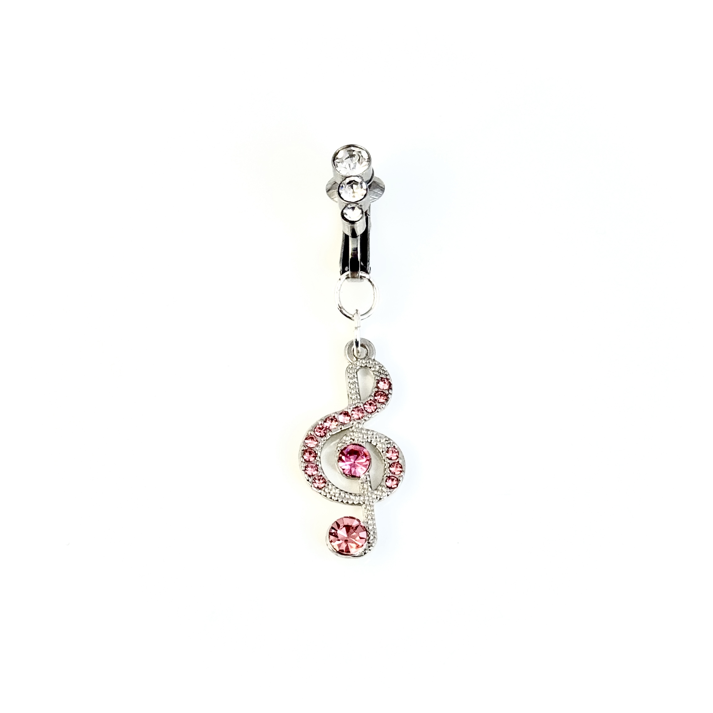 Melody Crystal Non-Piercing Navel Clip