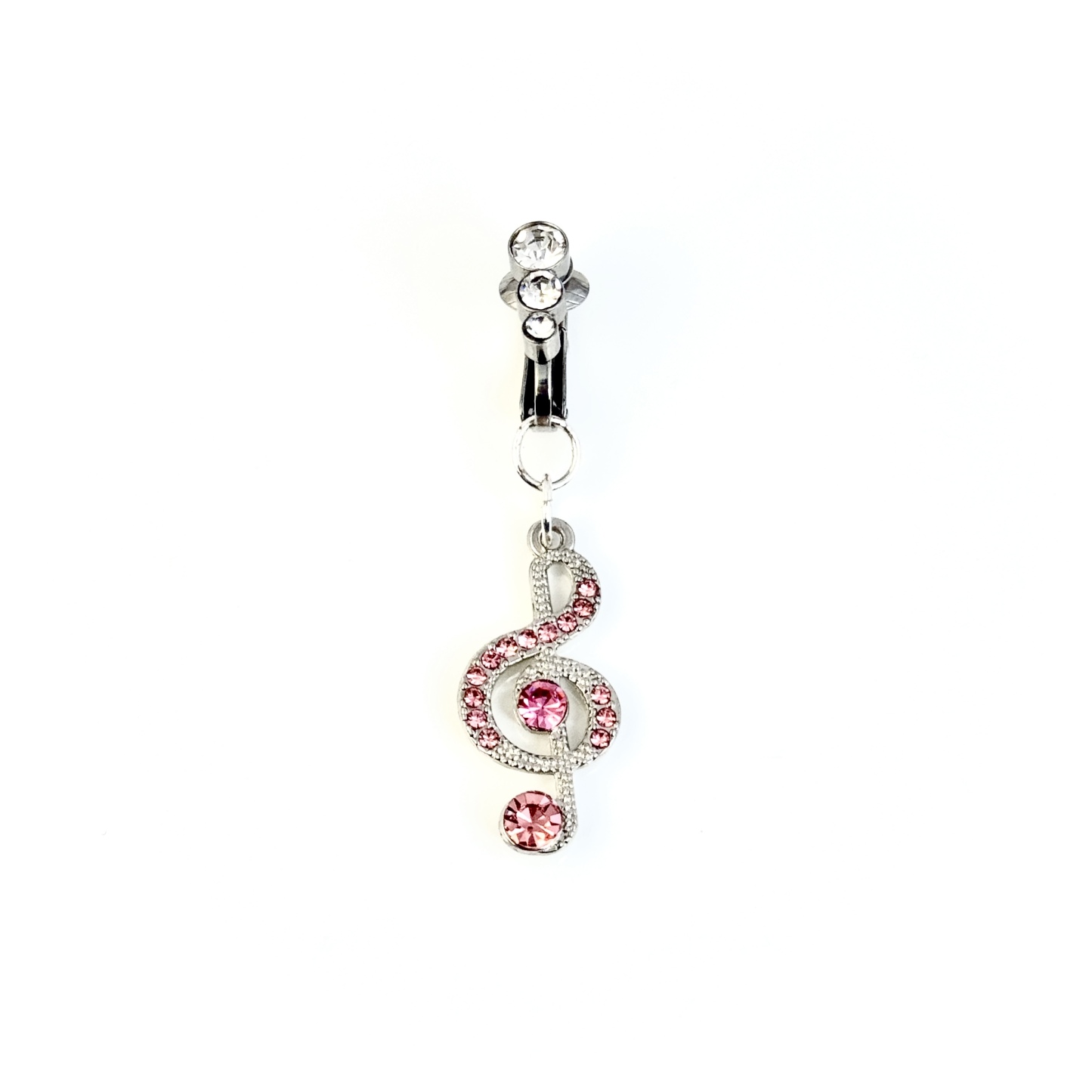 Melody Crystal Non-Piercing Navel Clip