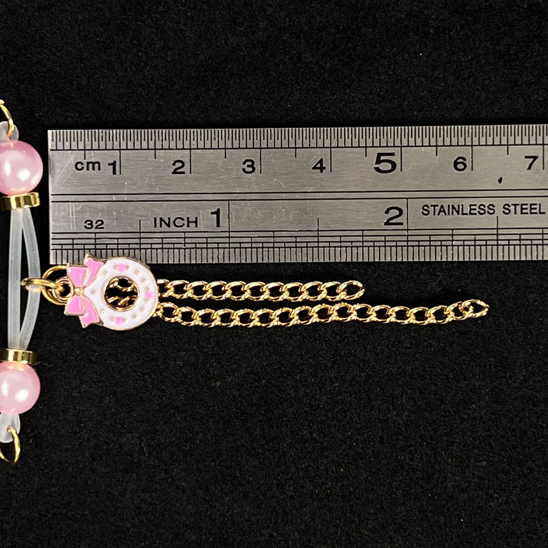 Blush Donut Luxe Clips