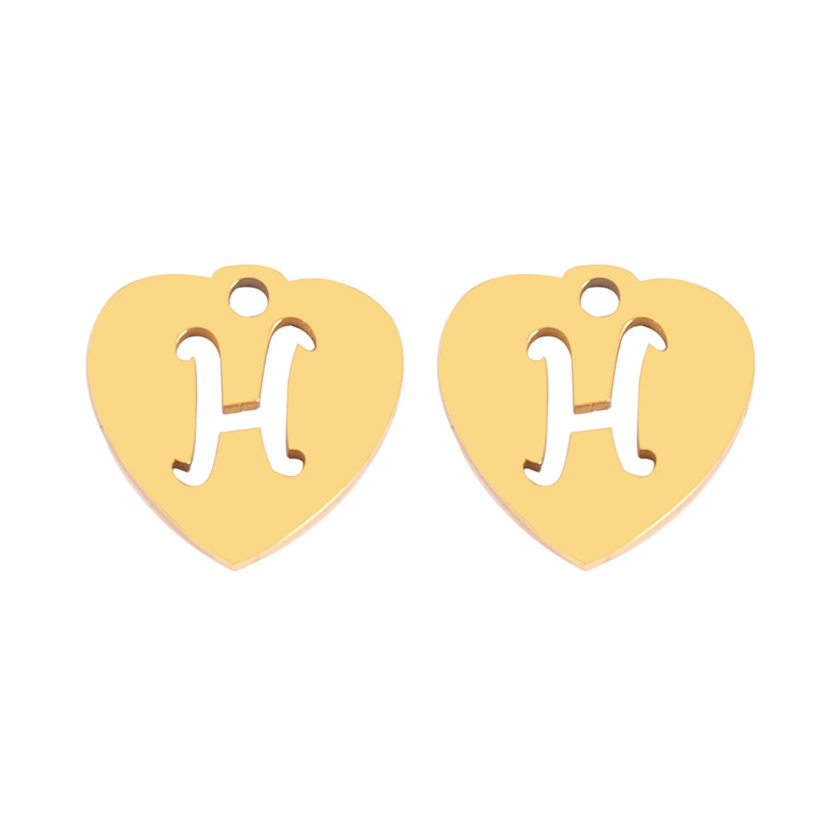 Personalized Initial Chain Jewelry Clip