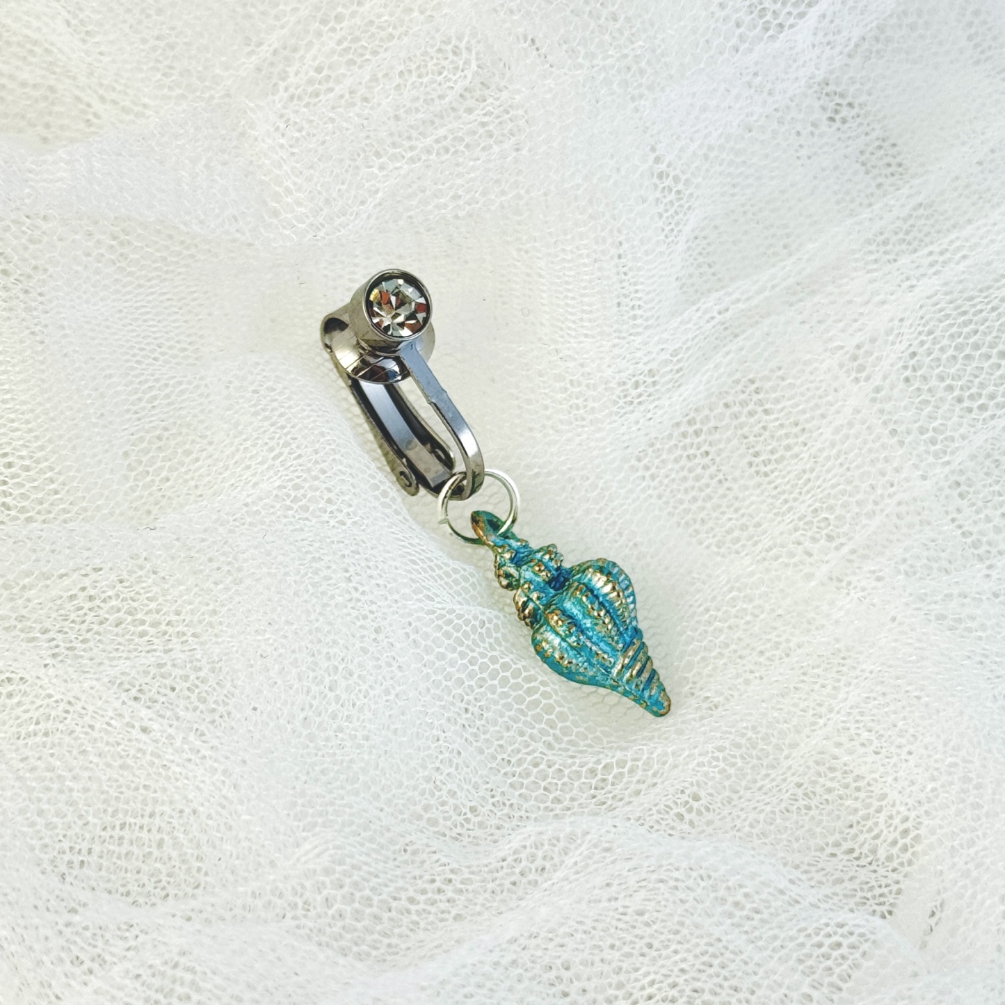 Conch Shell Navel Clip