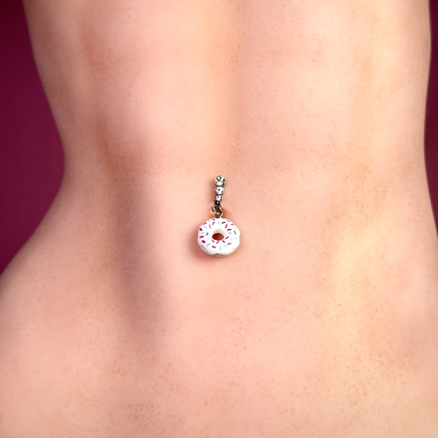 Luna Sprinkle Donut Navel Clip™