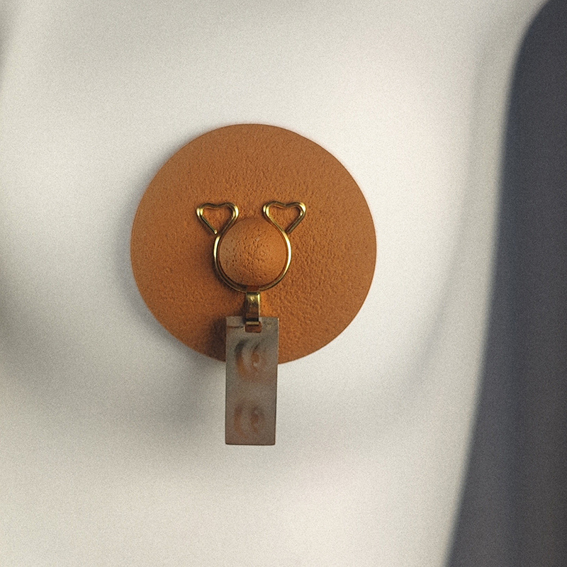 Personalized engraved eye picture nipple clamp-Thyye