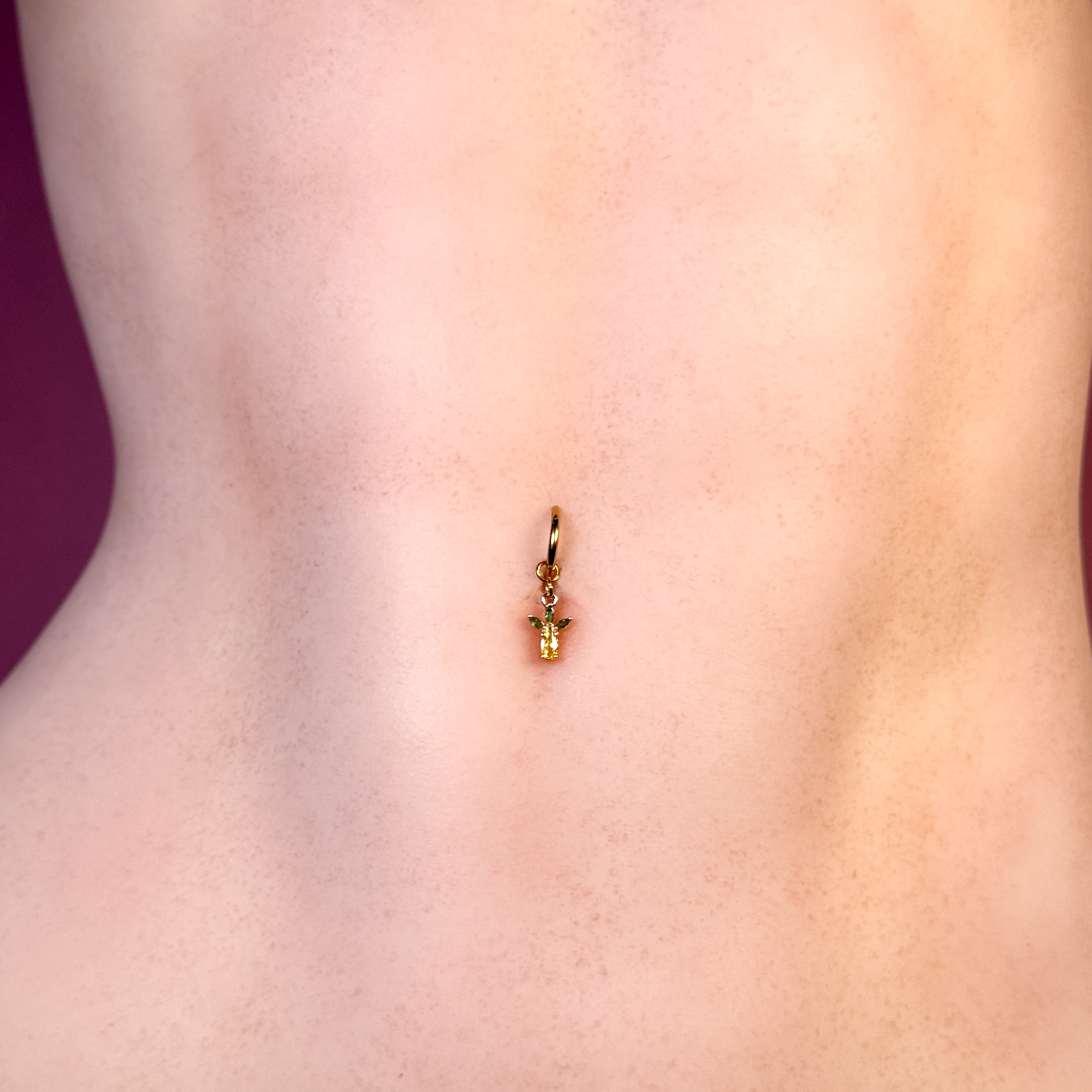 Luna Pineapple Navel Clip™