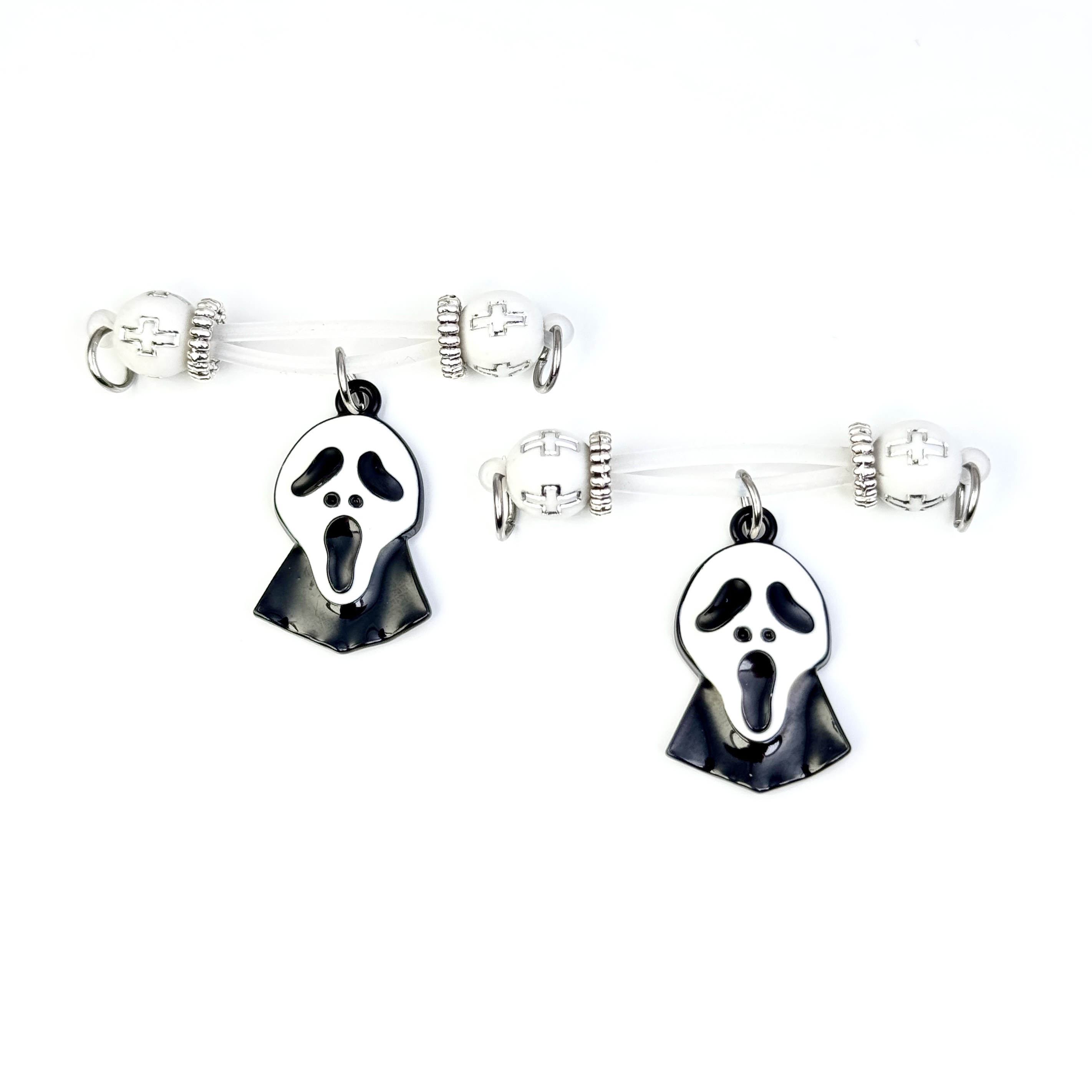 Scream Ghost Non-Piercing Nipple Clamp