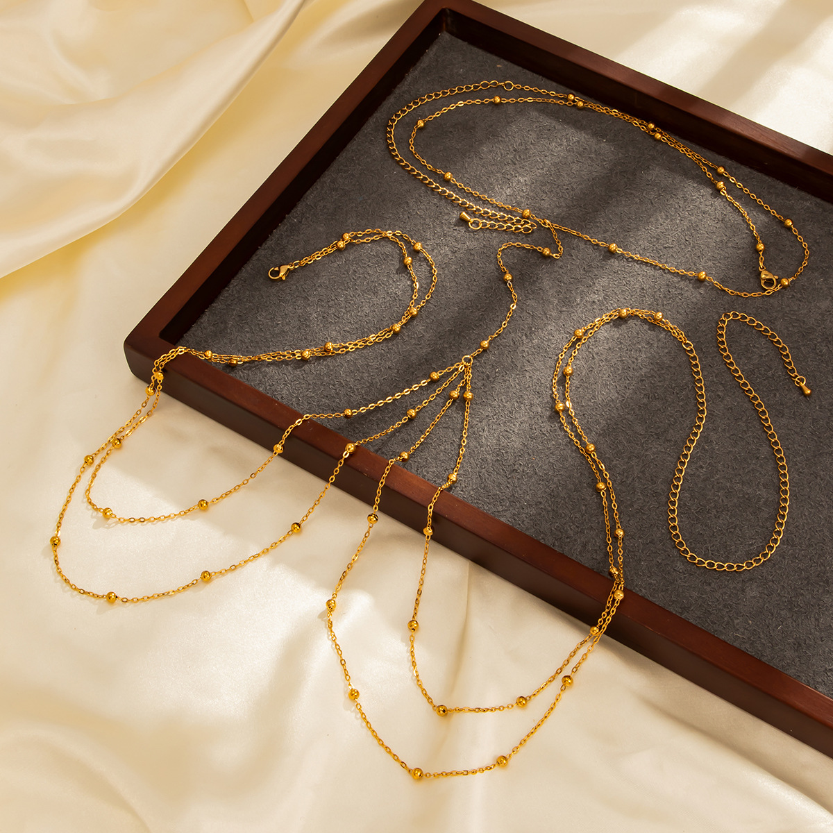 K-gold chain sexy body chain