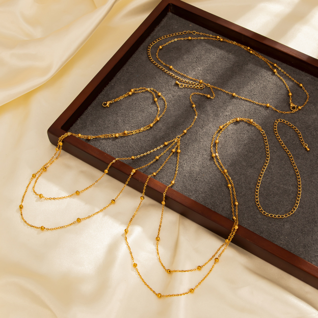 K-gold chain sexy body chain