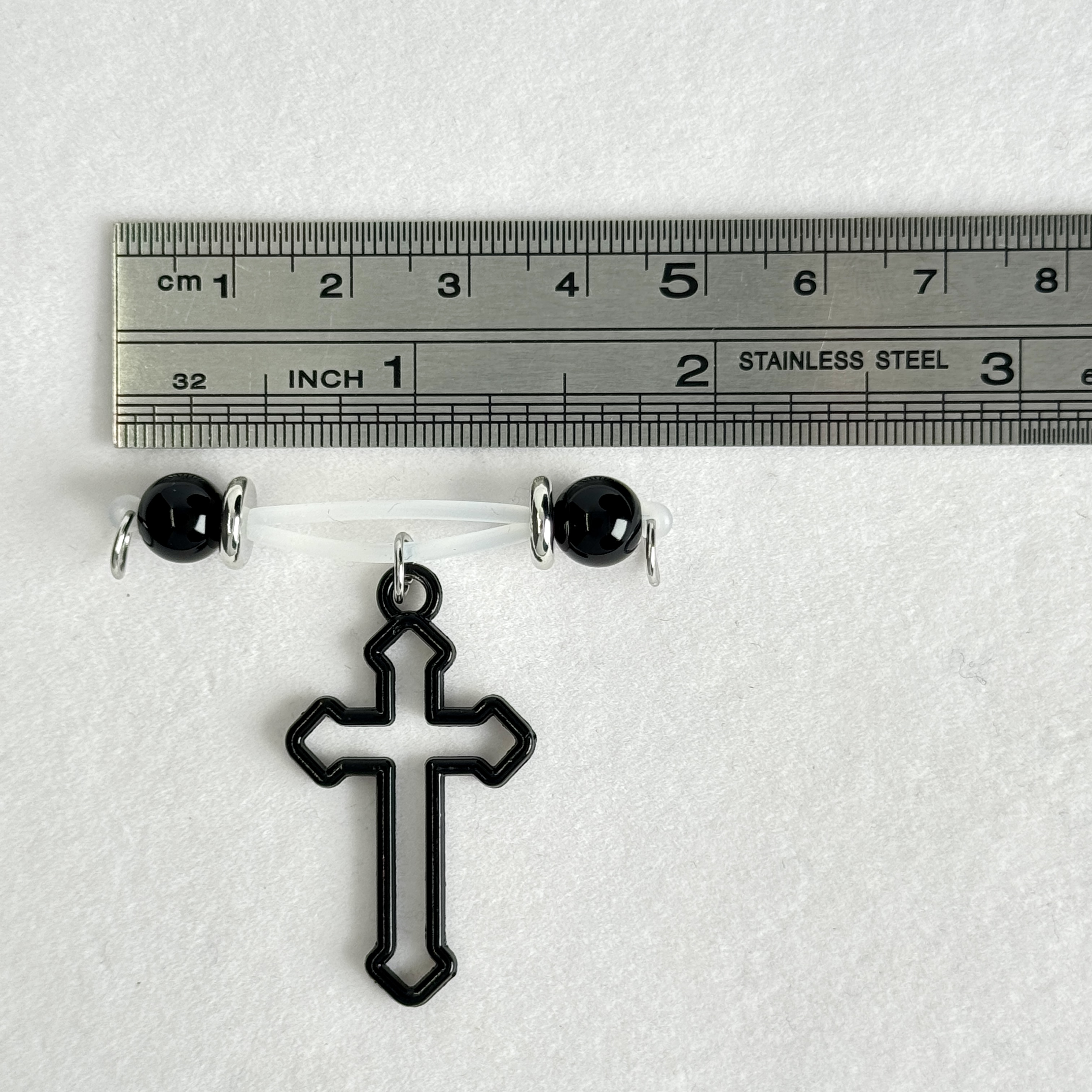 Dark Cross Gothic Nipple Jewelry