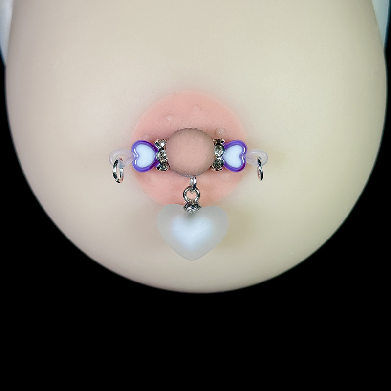 HeartGlow Nipple Charm
