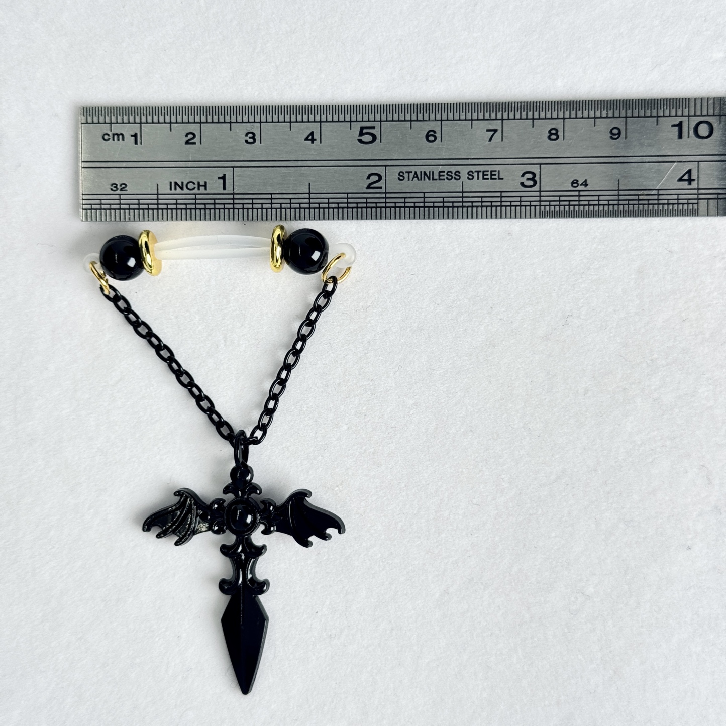 Midnight Bat Wing Nipple Clips
