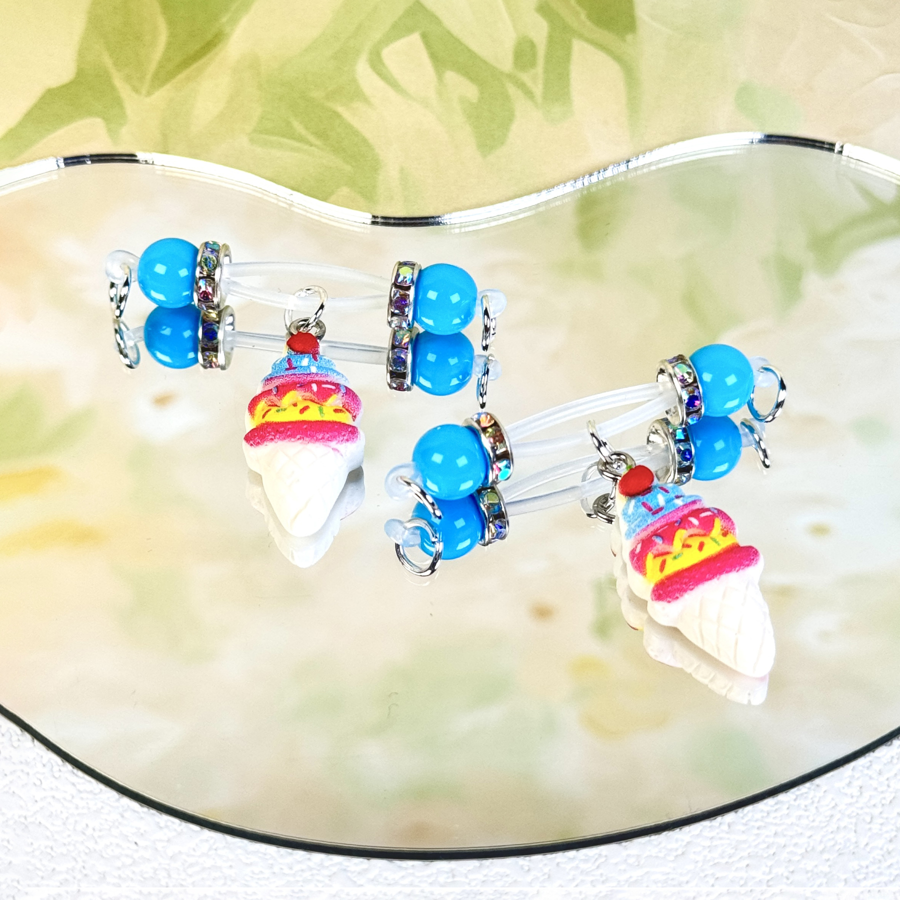 Ice Cream Charm Nipple Clamps