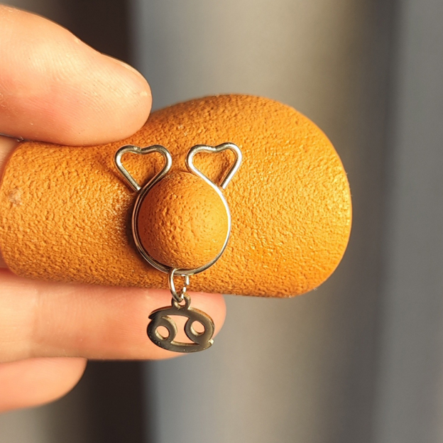 Custom constellation nipple clamps-Thyye