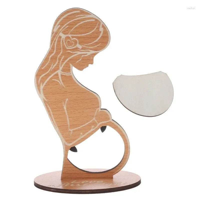 Custom-Maternity Party Wooden Photo Frame - Capture the joy of first-time motherhood - Unique decoration-Thyye