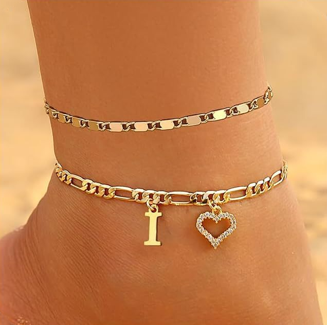 Custom Zircon Pendant Anklet