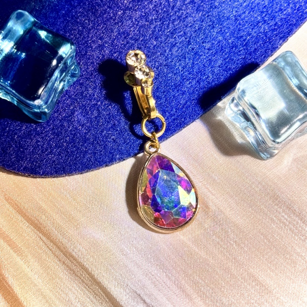 Aurora Crystal Drop Navel Clip™