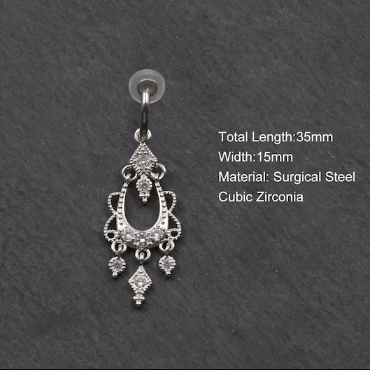 Fake Belly Button Piercing 