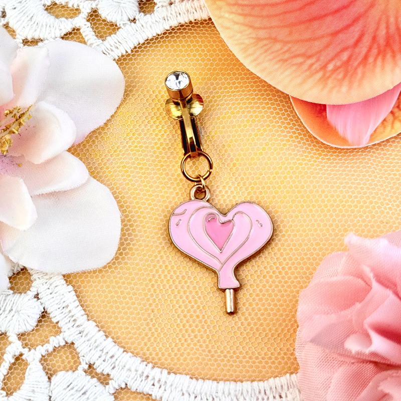 Sweetheart Lollipop Belly Clip
