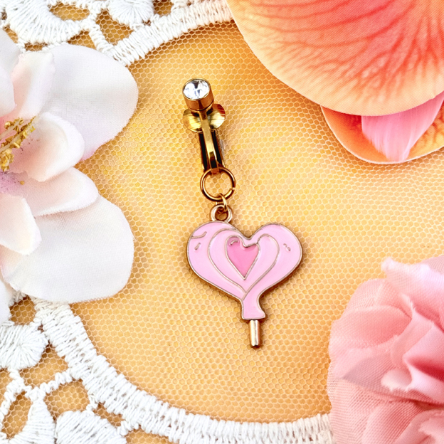 Sweetheart Lollipop Belly Clip