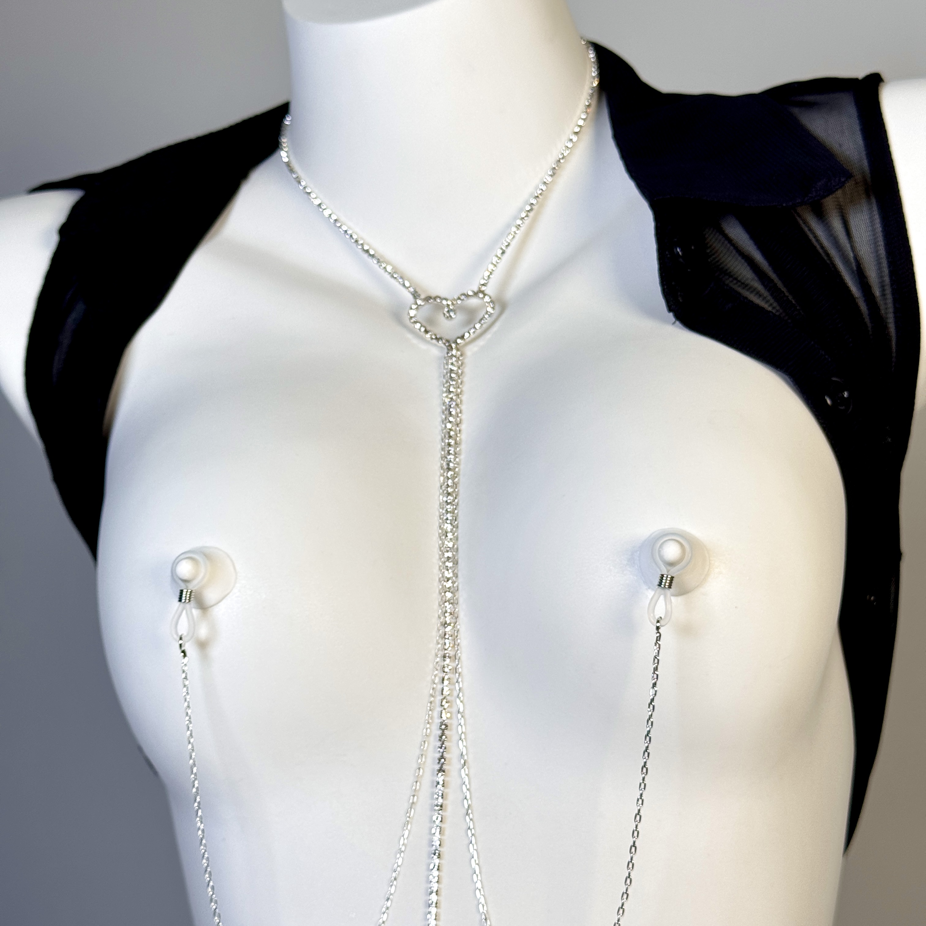 Crystal Spike Body Chain