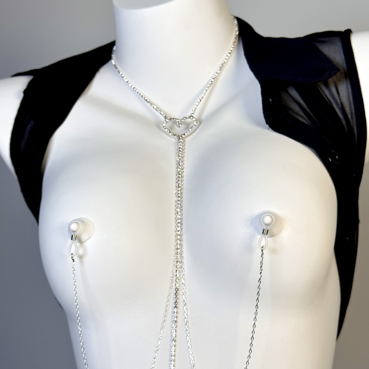 Crystal Spike Body Chain