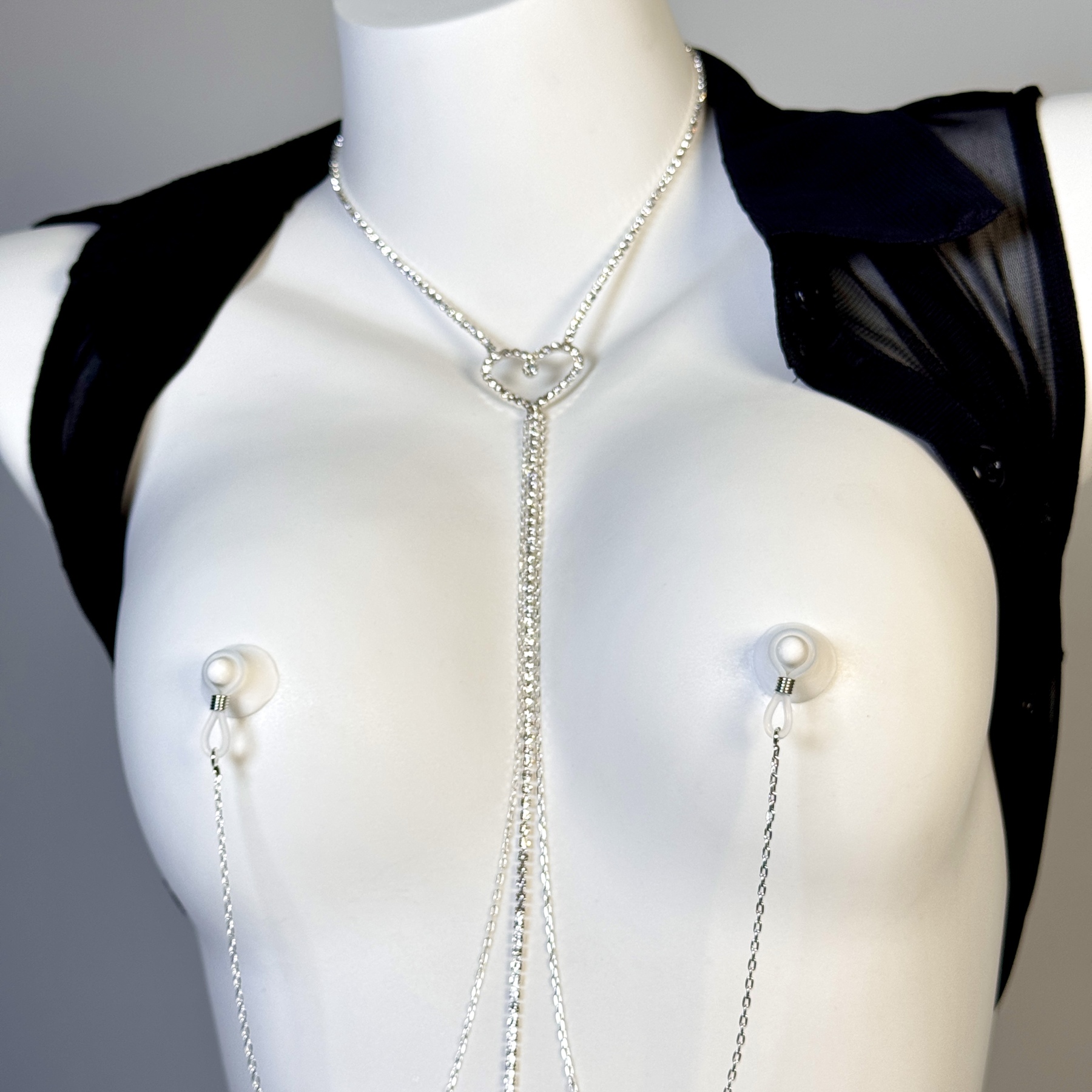 Crystal Spike Body Chain