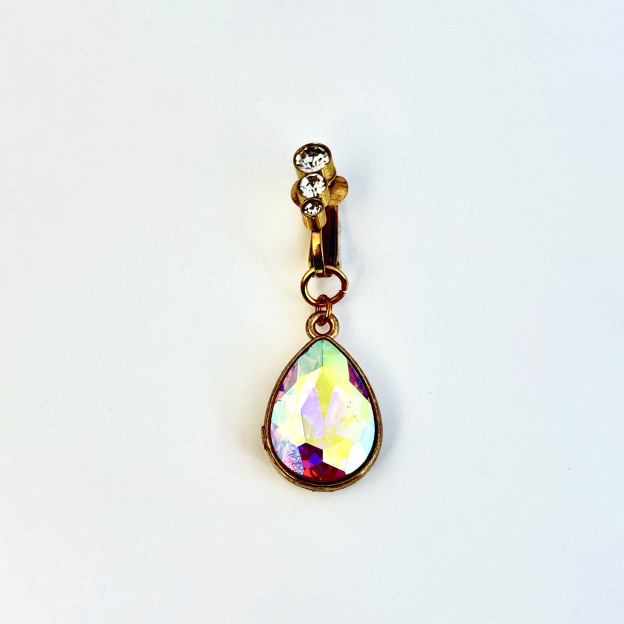 Aurora Crystal Drop Navel Clip™