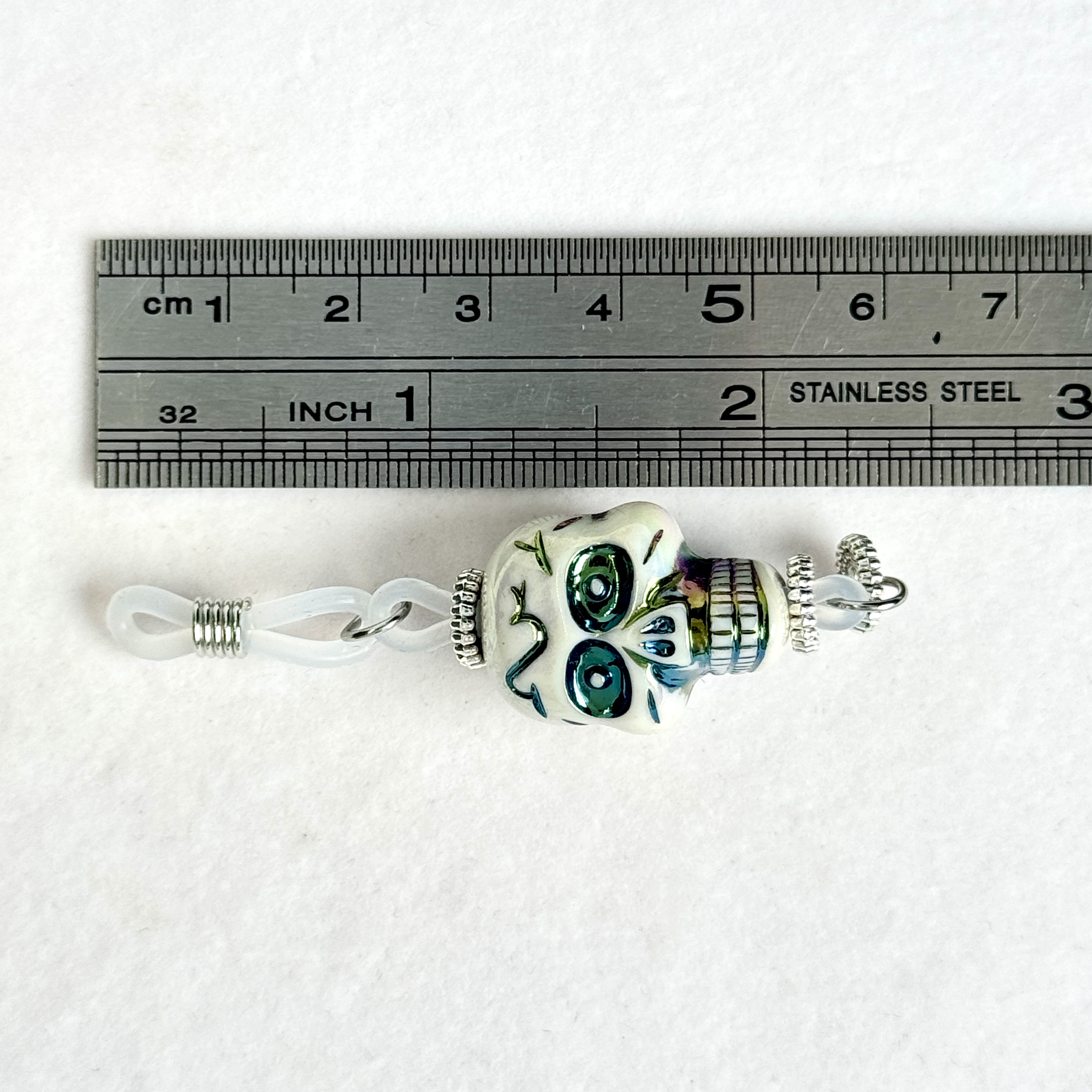 Midnight Skull Spirit Charm