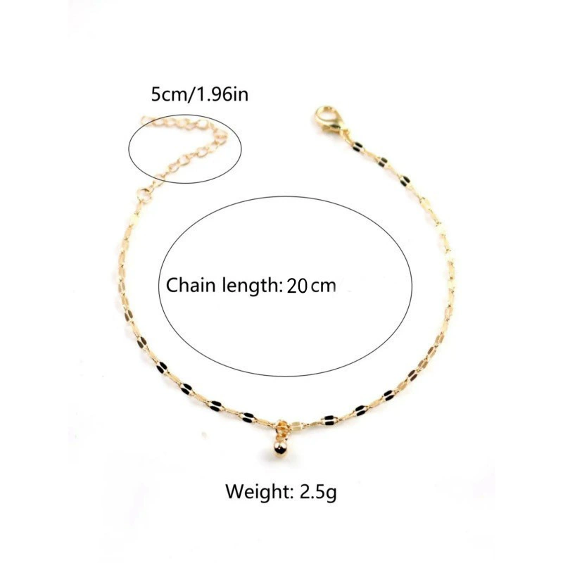 Minimalist Energy Anklet