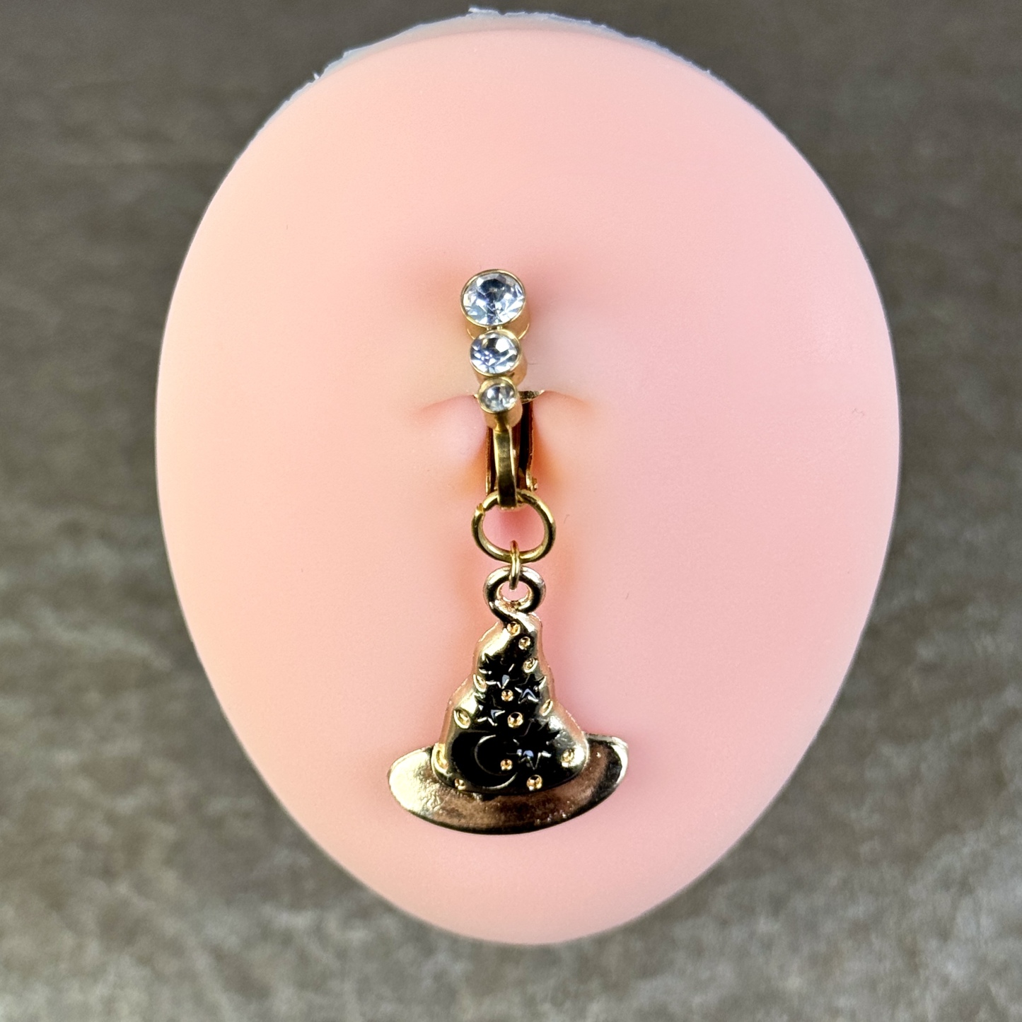 Witch Hat Navel Charm
