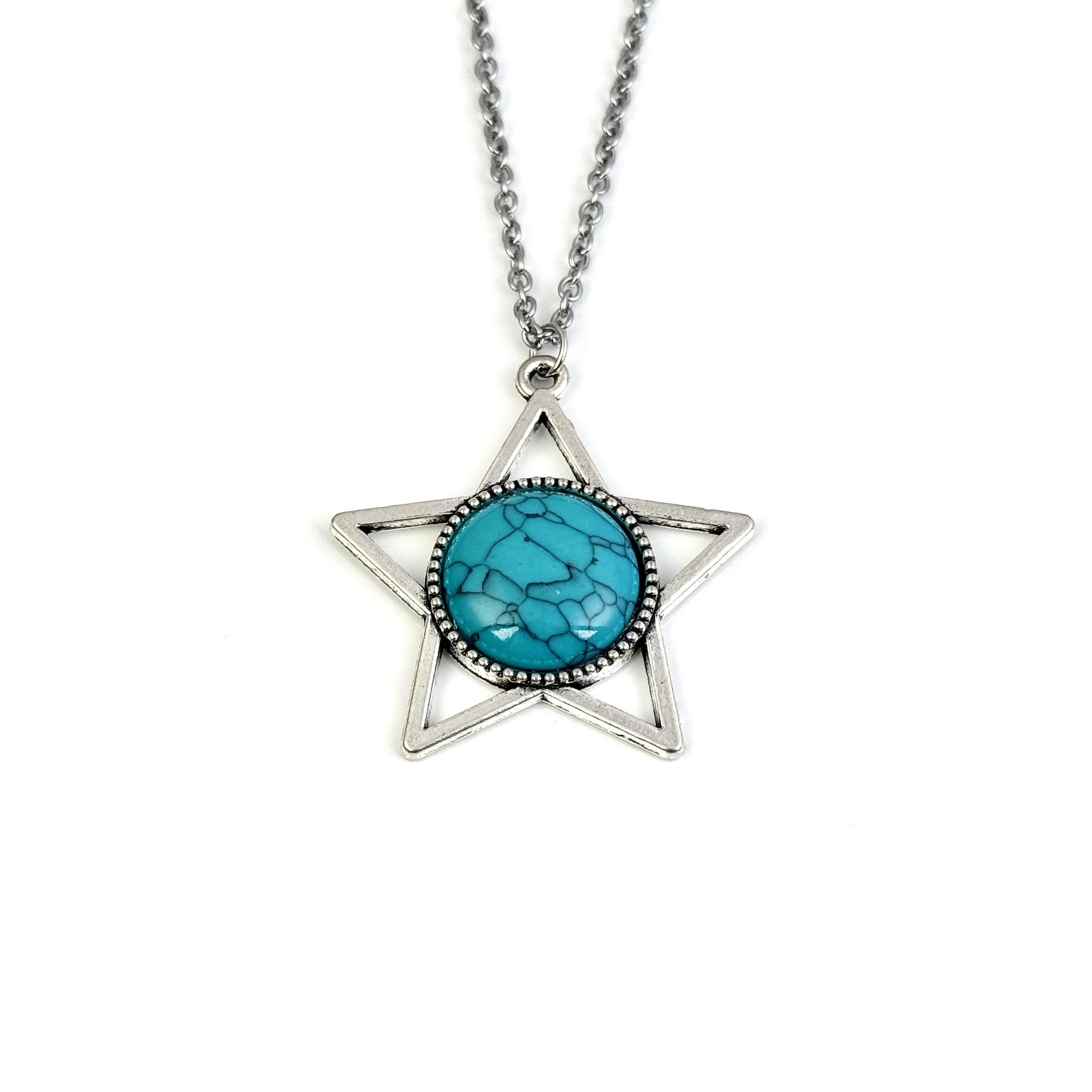Mystic Star Turquoise Nipple Clamp Set