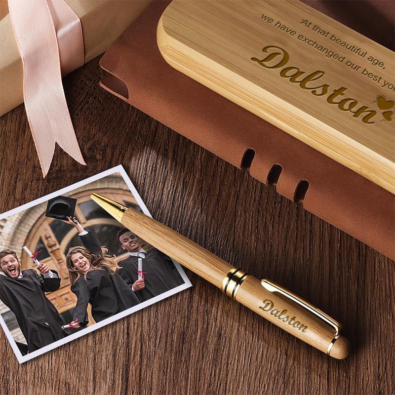 Personalized Wood Pen Set Engraved-Thyye