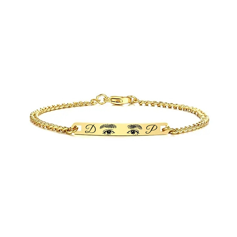 Personalized eye bracelet (single)-Thyye