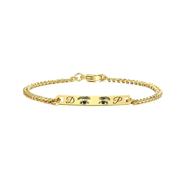 Personalized eye bracelet (single)-Thyye