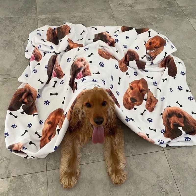 Custom Puppy Blankets-Thyye