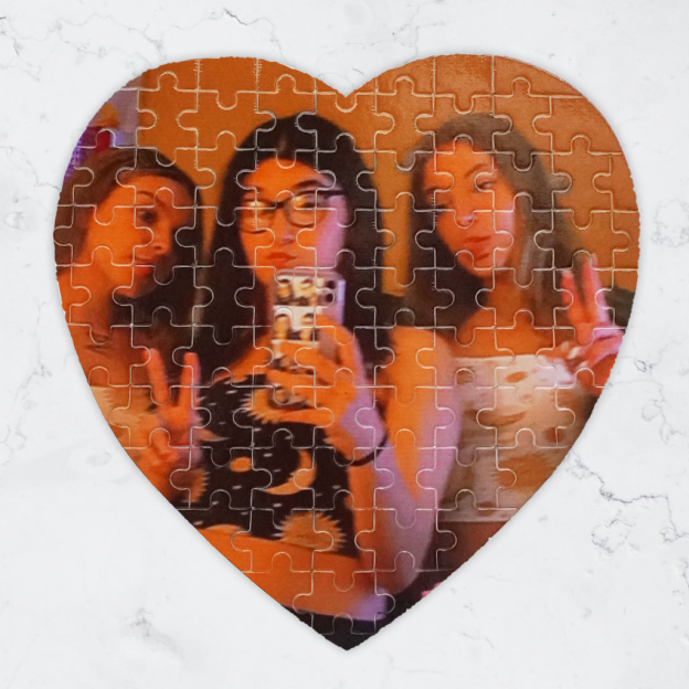 Customized Heart-Shaped Puzzle-Thyye
