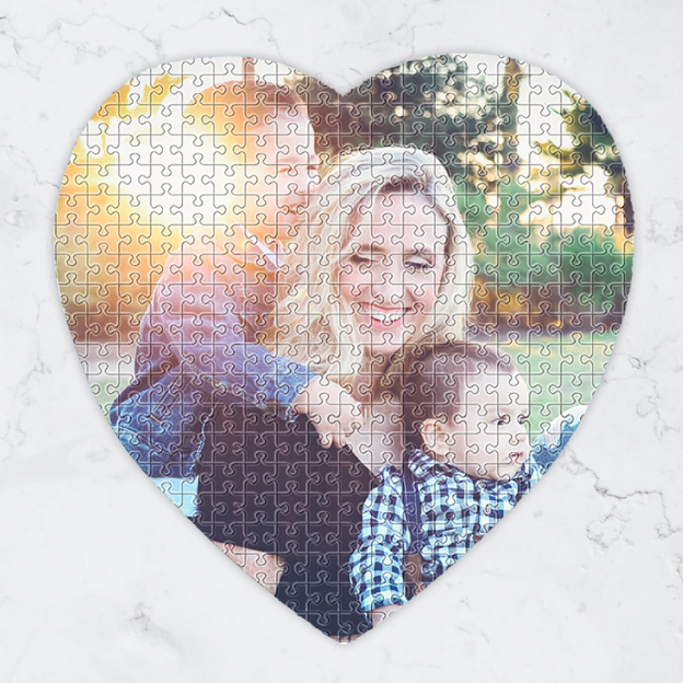 Customized Heart-Shaped Puzzle-Thyye