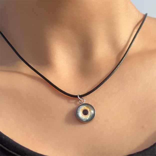 Custom Eyeball Necklace-Thyye