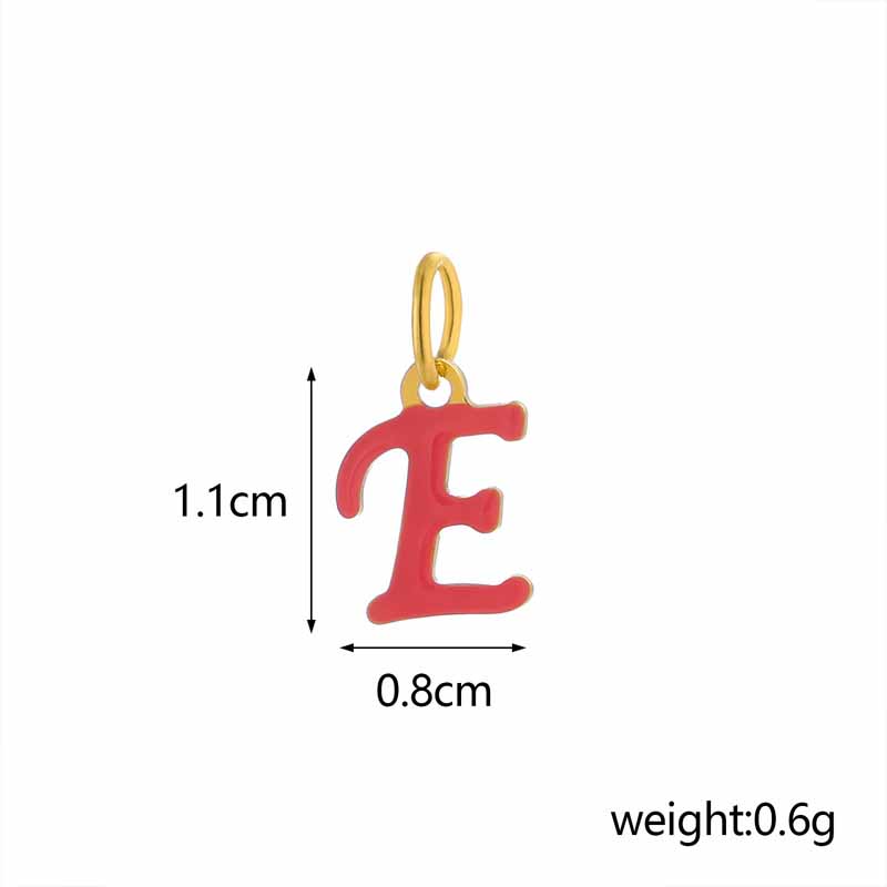 Adjustable pearl nipple decoration - custom colored letters