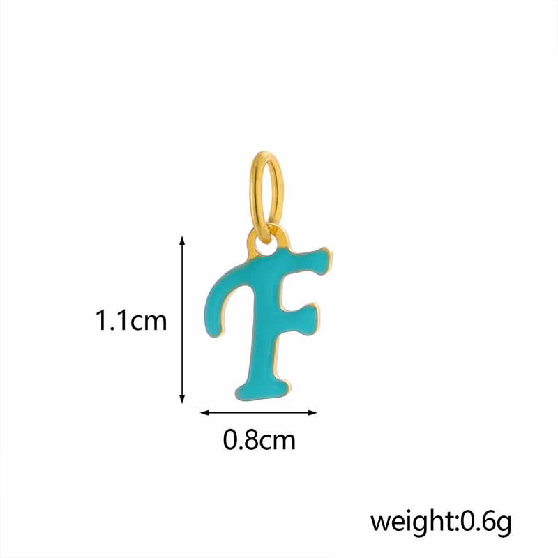 Adjustable pearl nipple decoration - custom colored letters