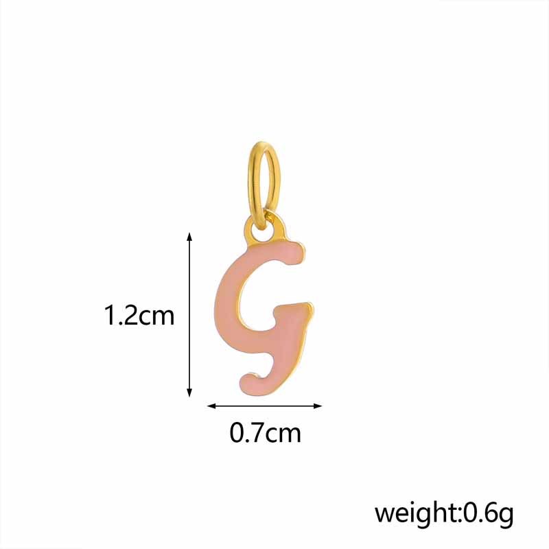 Adjustable pearl nipple decoration - custom colored letters